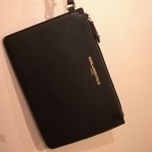 Karl Lagerfeld wristlet/pouch/bag/clutch NEW